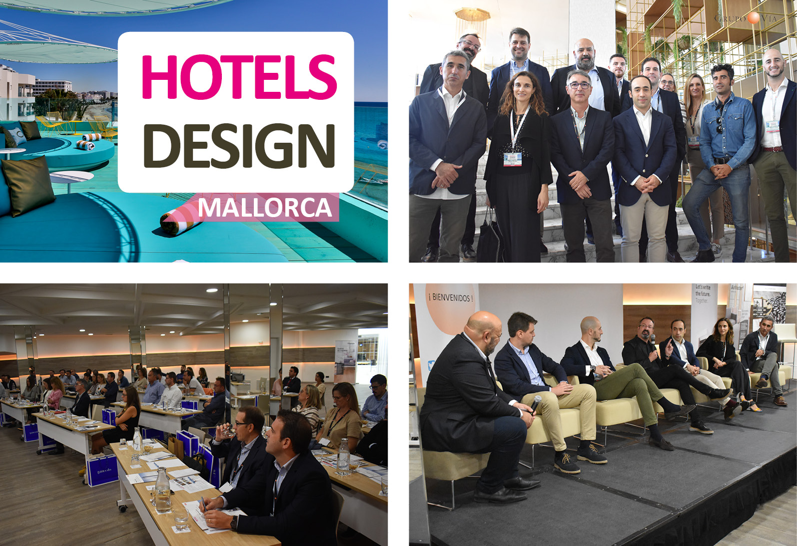 Grupovia grupo via banner post evento hotels design mallorca2019