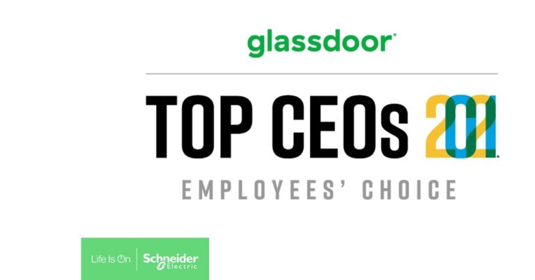 Noticias 19 Jean Pascal Tricoire de Schneider Electric nombrado uno de los mejores CEO de 2021 en Glassdoor