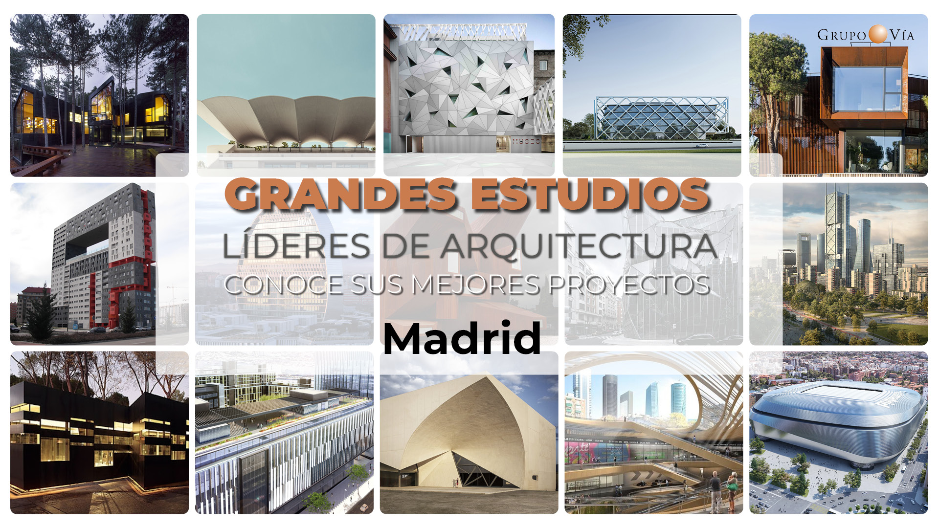 ESTUDIOS LIDERES DE ARQUITECTURA MADRID. CONOCE SUS MEJORES PROYECTOS