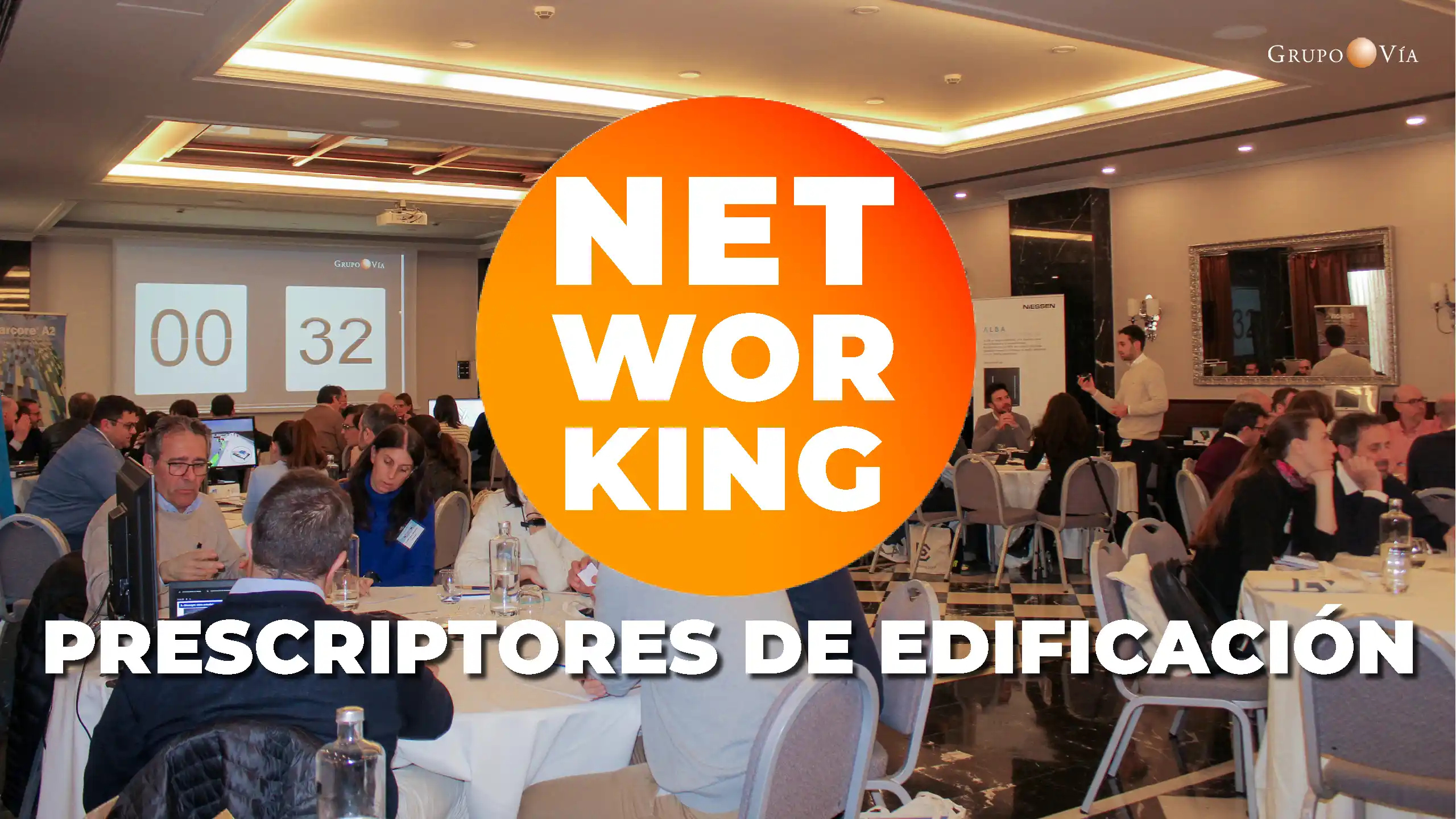 NETWORKING PRESCRIPTORES EDIFICACIÓN BARCELONA 13 MARZO 2025