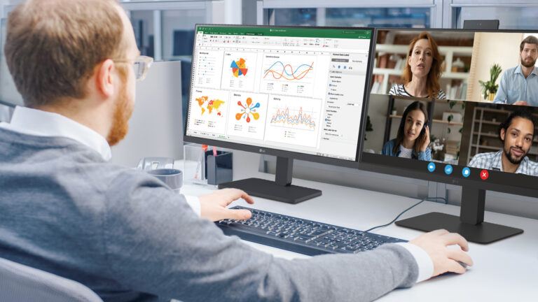 Noticias 18 LG Business Monitor BA