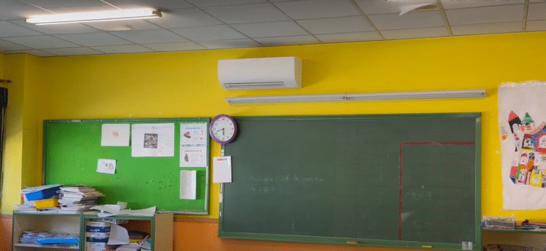 Noticias 14 FOTO COLEGIO TORREJON AIRE ACONDICIONADO DAIKIN